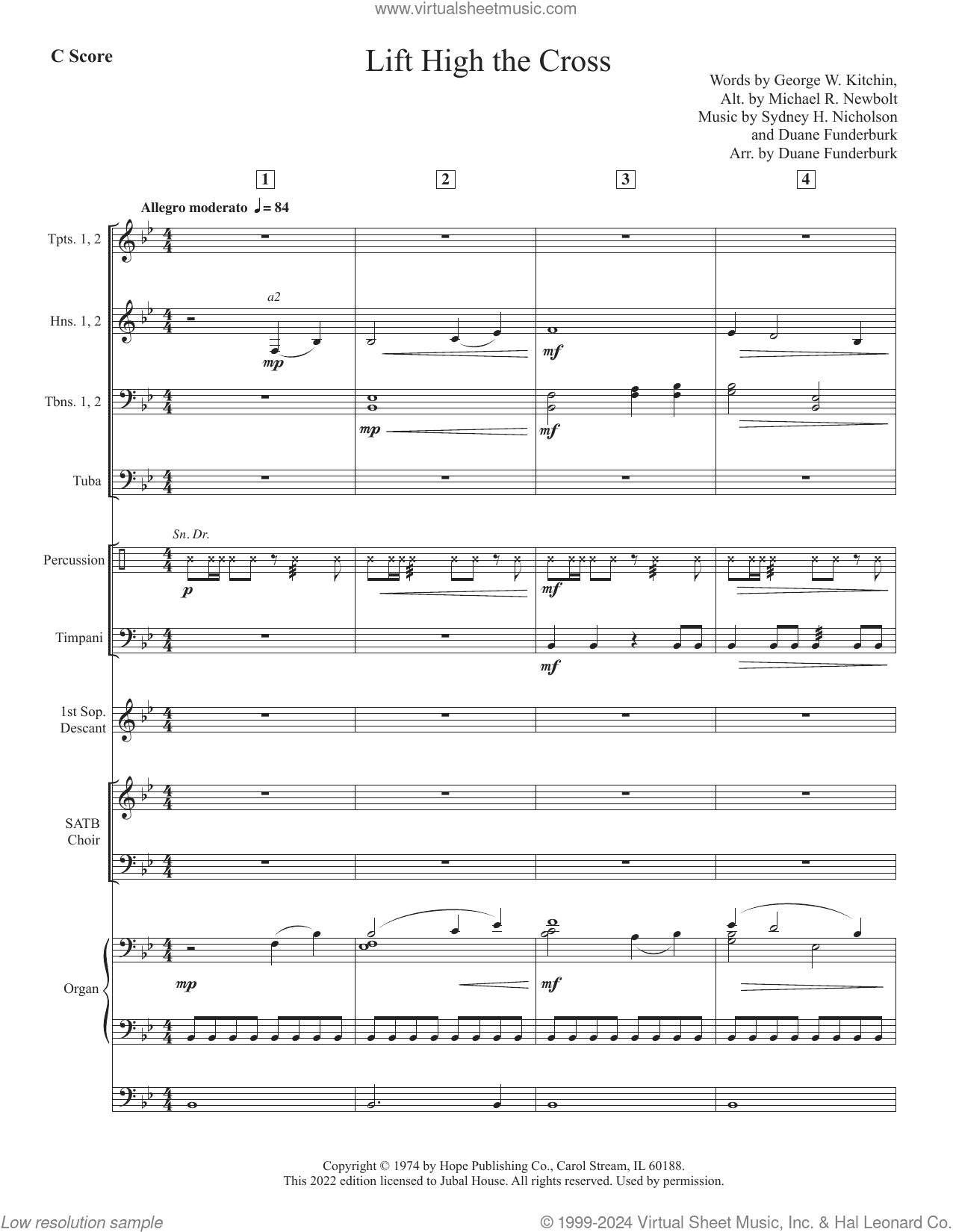 Lift High the Cross (COMPLETE)
