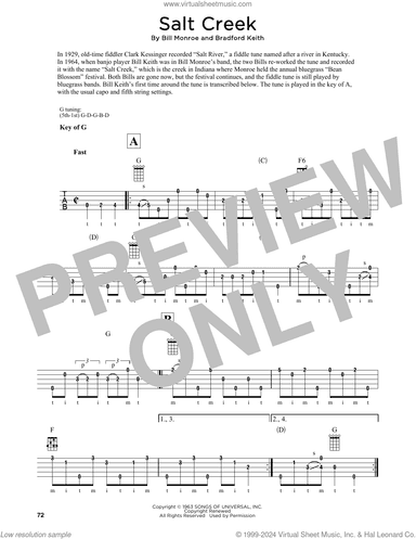 Salt Creek (arr. Fred Sokolow)