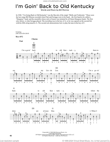 I'm Goin' Back To Old Kentucky (arr. Fred Sokolow)