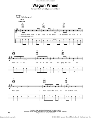 Wagon Wheel (arr. Fred Sokolow)