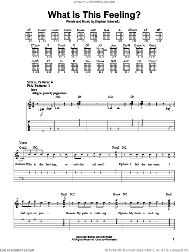 What Is This Feeling? (from Wicked)
