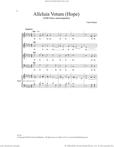 Alleluia Votum