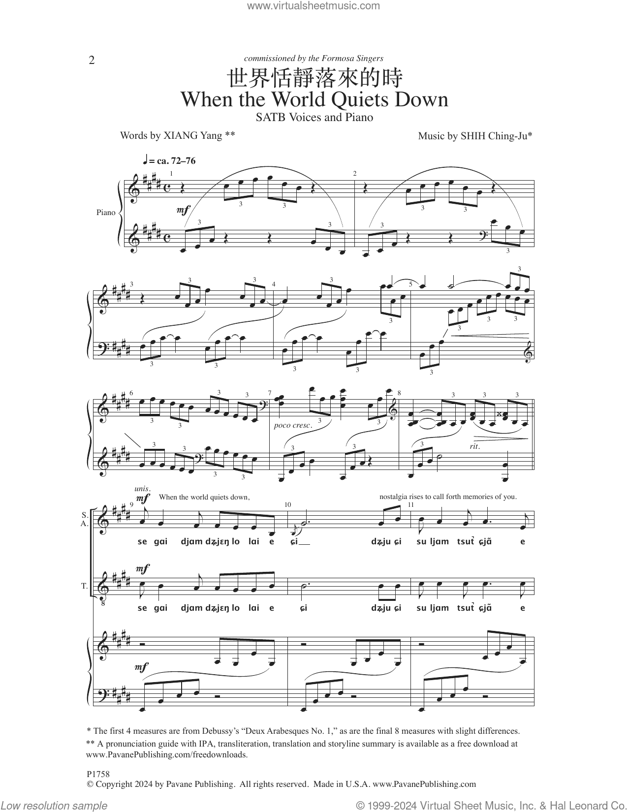When The World Quiets Down