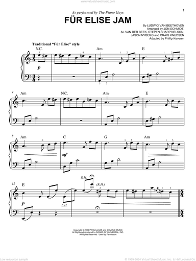 Fur Elise Jam (arr. Phillip Keveren)