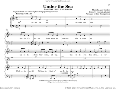 Under The Sea (from The Little Mermaid) (arr. Eric Baumgartner)