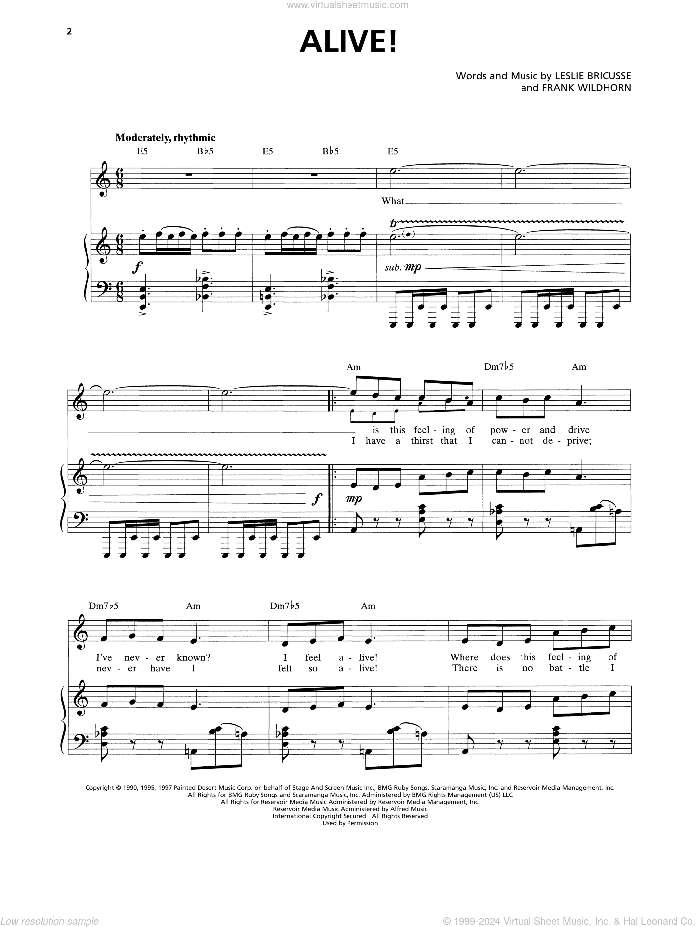 Alive! (from Jekyll and Hyde) (2013 Revival Version)