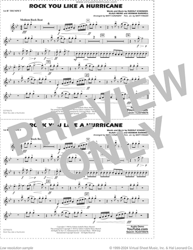 Rock You Like A Hurricane (arr. Conaway/Finger)
