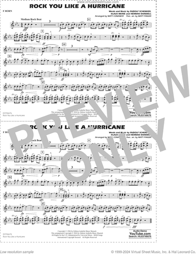 Rock You Like A Hurricane (arr. Conaway/Finger)