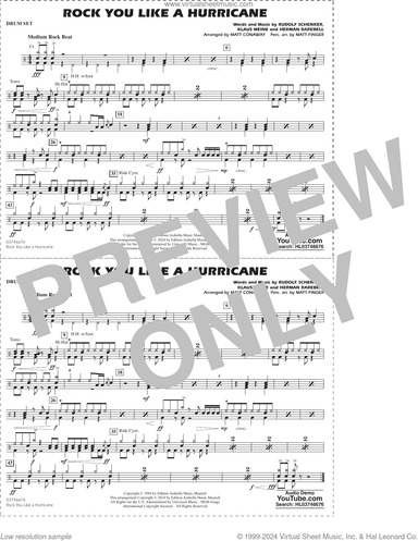 Rock You Like A Hurricane (arr. Conaway/Finger)