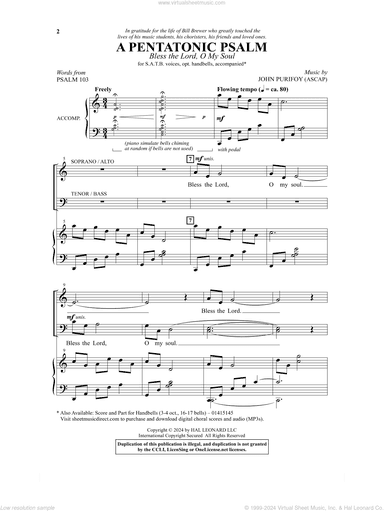 A Pentatonic Psalm (Bless The Lord, O My Soul)