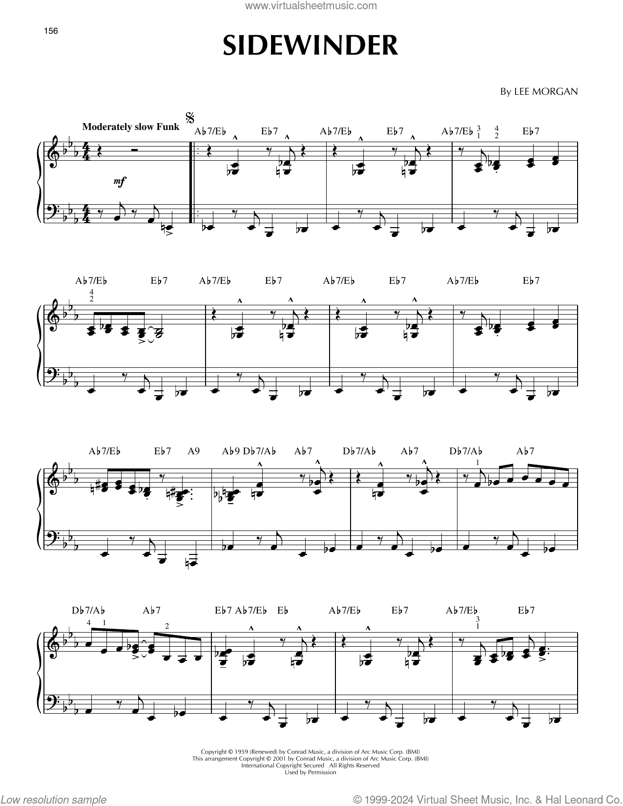 Sidewinder (arr. Brent Edstrom) [Jazz version]