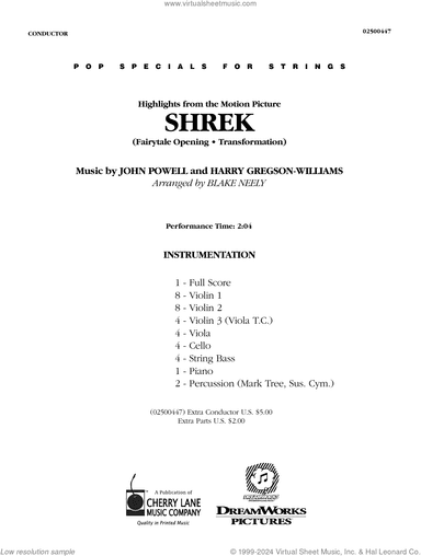 Highlights from Shrek (COMPLETE)