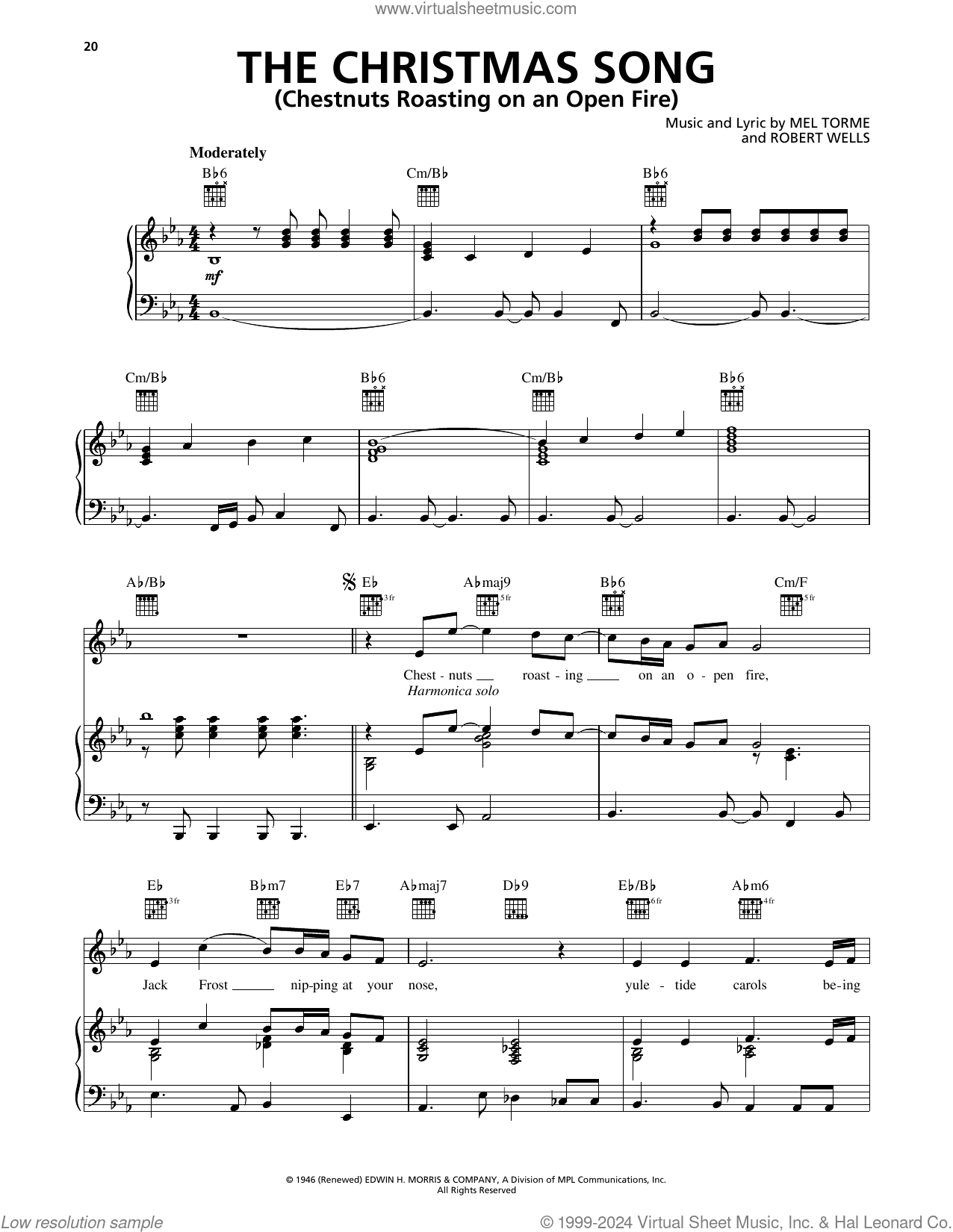 The Christmas Song (Chestnuts Roasting On An Open Fire)