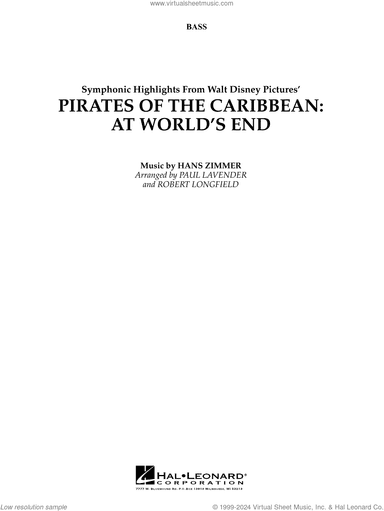 Symphonic Highlights from Pirates Of The Caribbean: At World's End