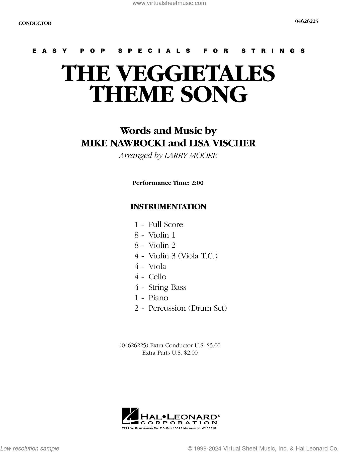 The VeggieTales Theme Song (arr. Larry Moore)
