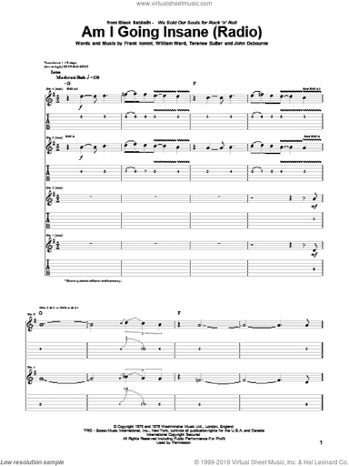 Am I Going Insane (Radio)