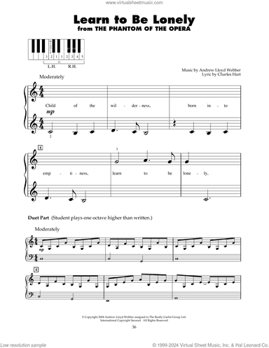 Learn To Be Lonely (from The Phantom Of The Opera)