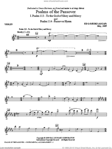 Psalms Of The Passover
