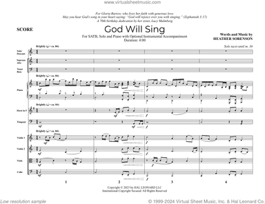 God Will Sing (COMPLETE)
