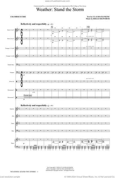 Weather: Stand The Storm (Chamber Ensemble)