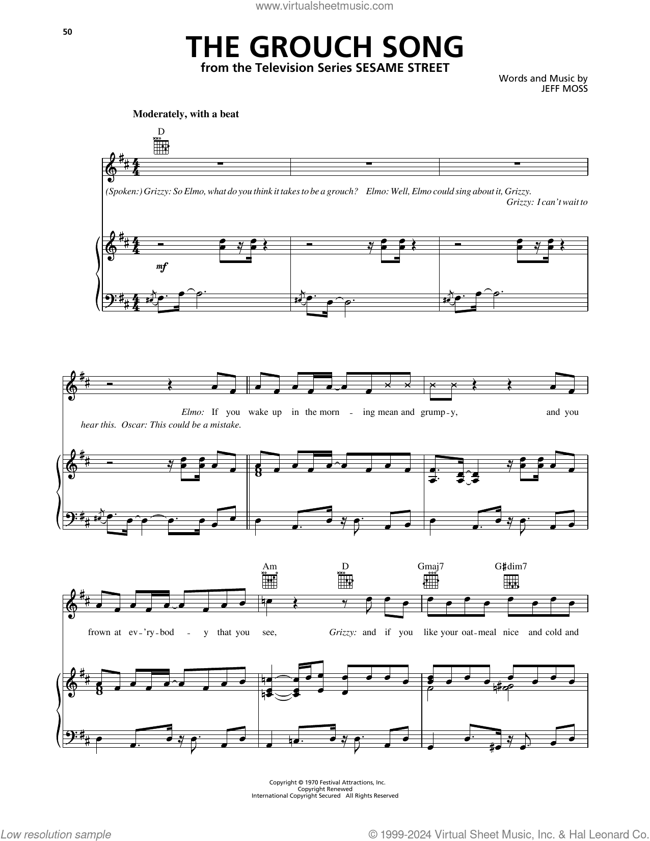 The Grouch Song (from Sesame Street)