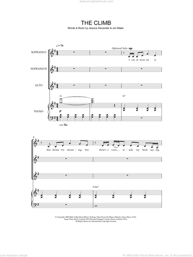The Climb (from Hannah Montana: The Movie)