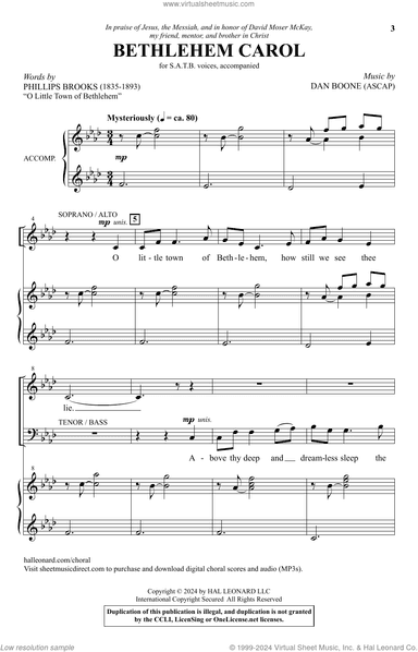Bethlehem Carol