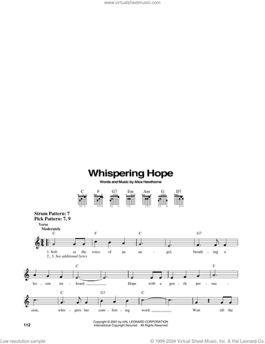 Whispering Hope