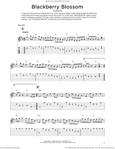 Blackberry Blossom (arr. Fred Sokolow)