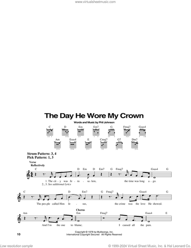 The Day He Wore My Crown