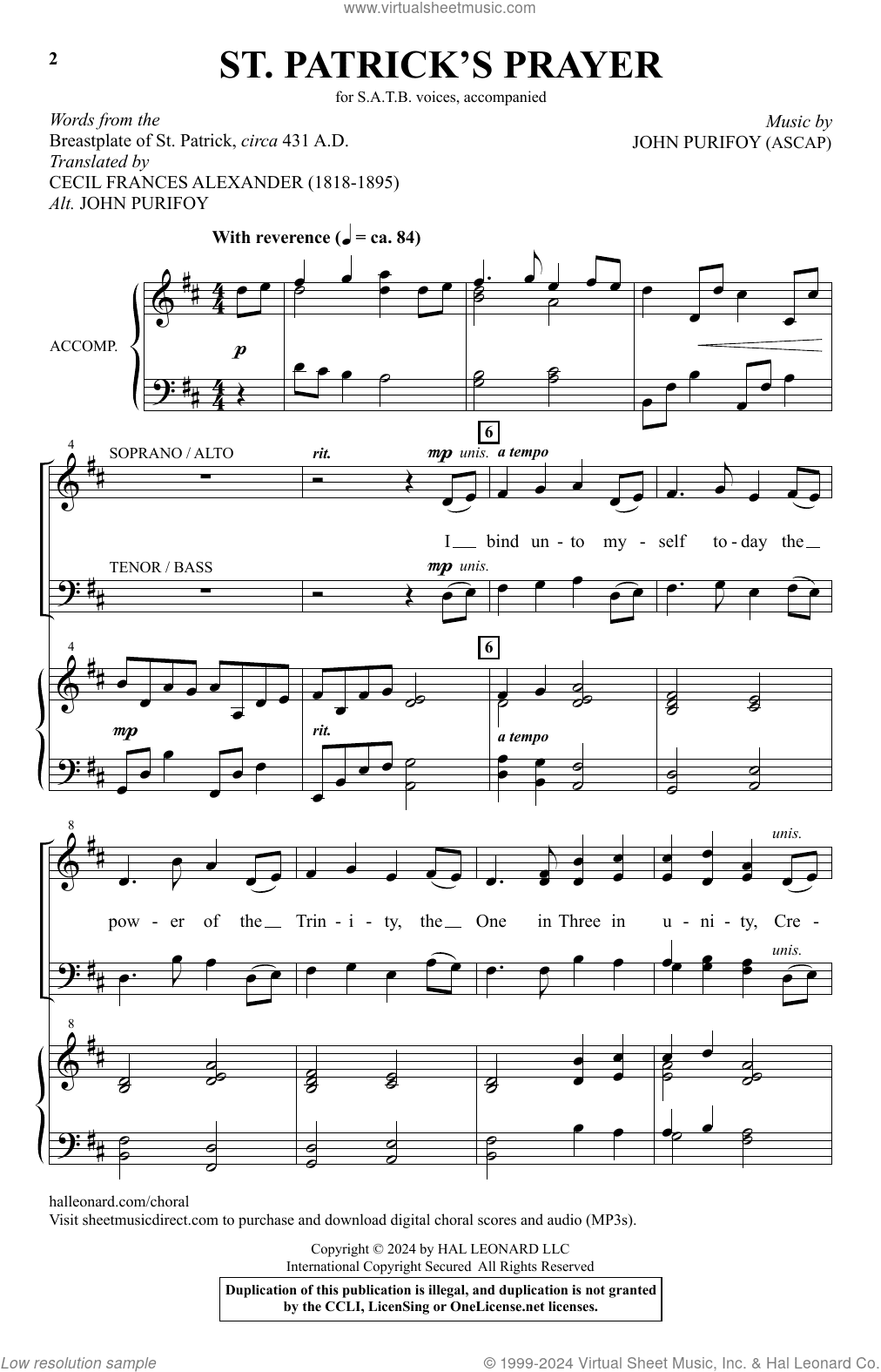 St. Patrick's Prayer