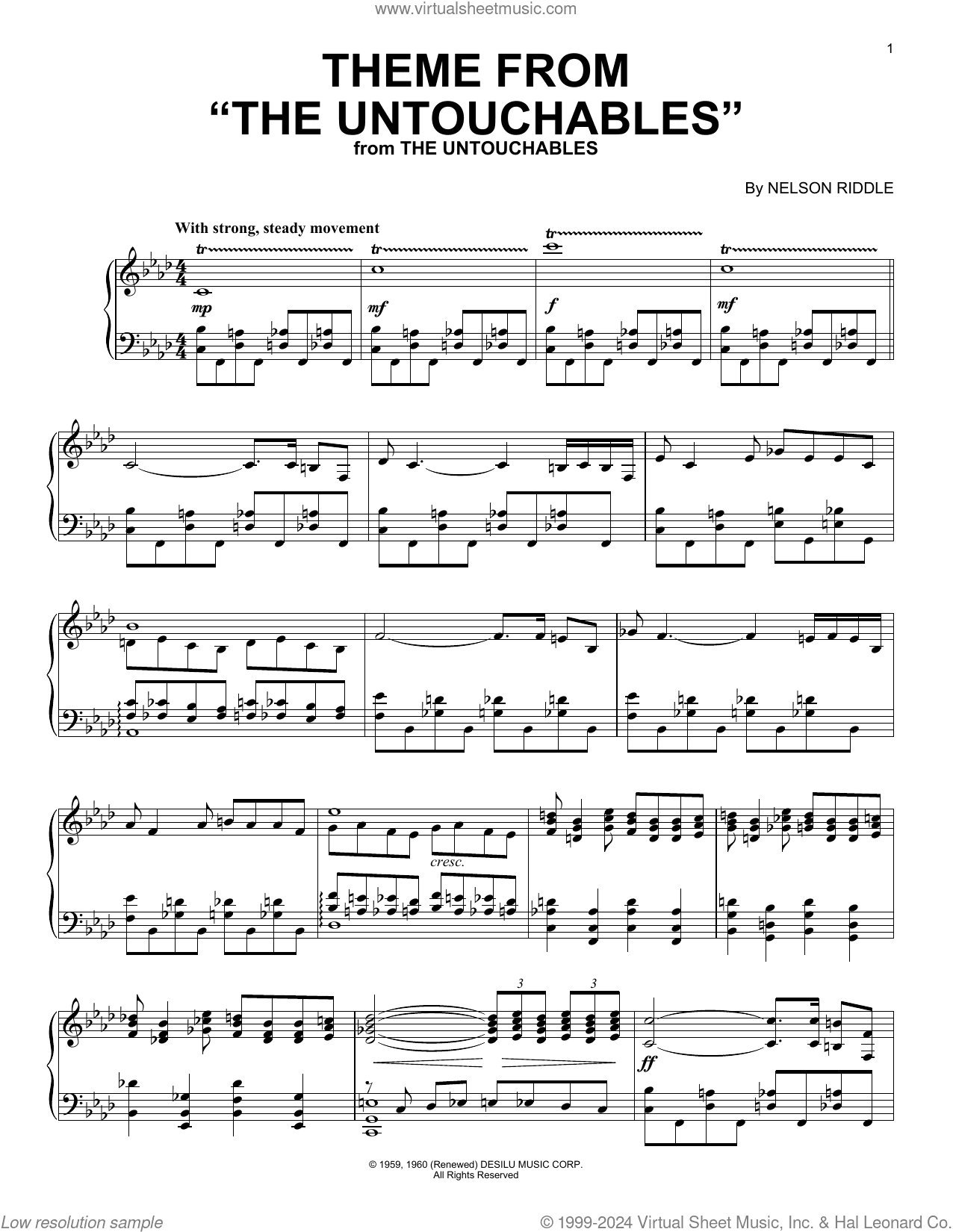 Theme From "The Untouchables"