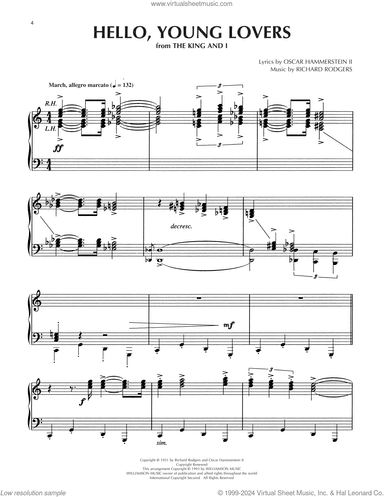 Hello, Young Lovers (from The King And I) (arr. Dick Hyman)