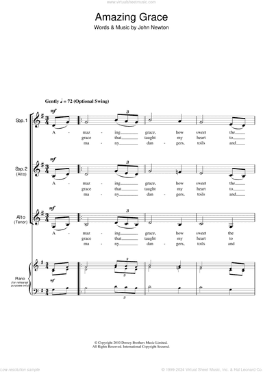 Amazing Grace (arr. Barrie Carson Turner)