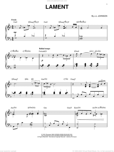 Lament (arr. Brent Edstrom)