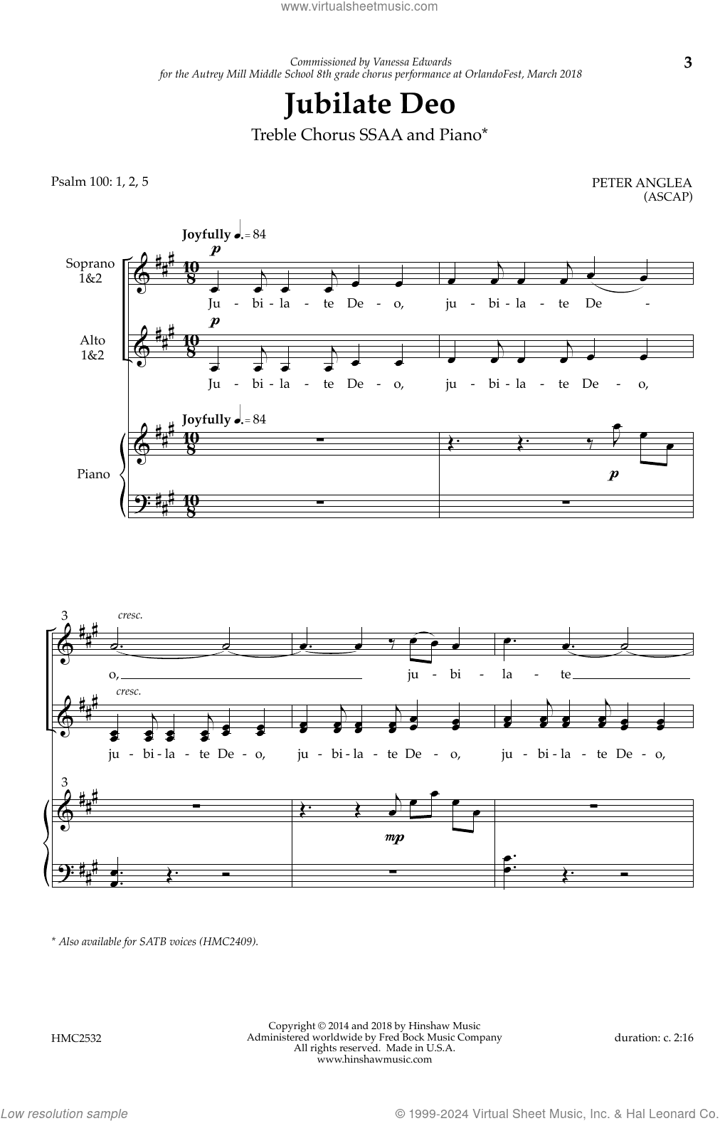 Jubilate Deo