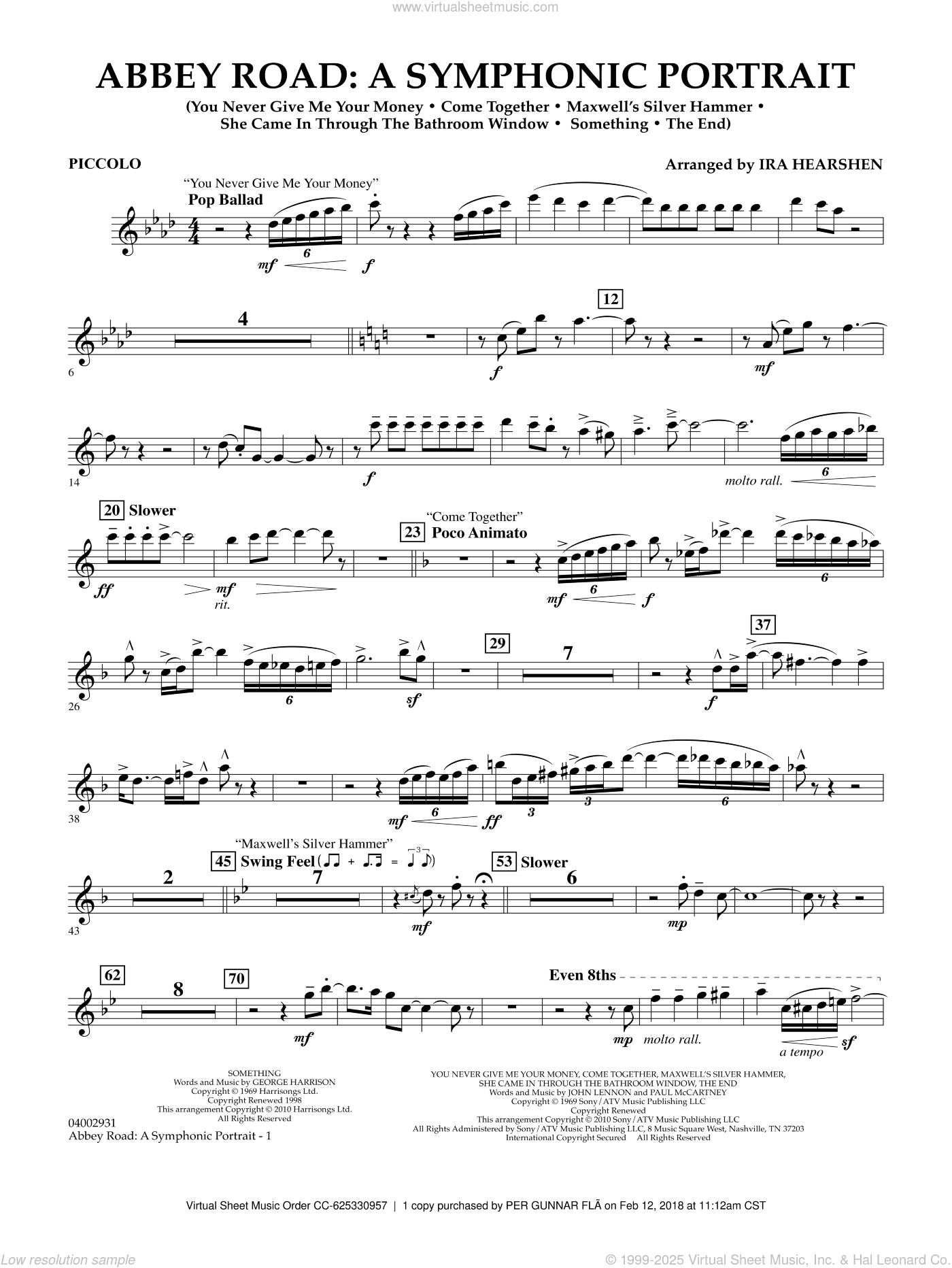 Abbey Road, a symphonic portrait