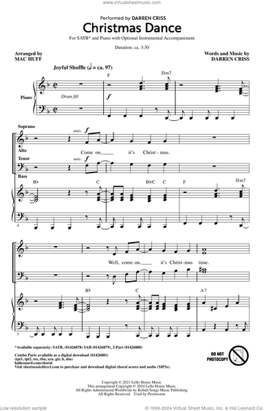 Christmas Dance (arr. Mac Huff)