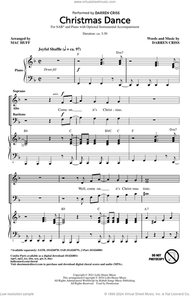Christmas Dance (arr. Mac Huff)