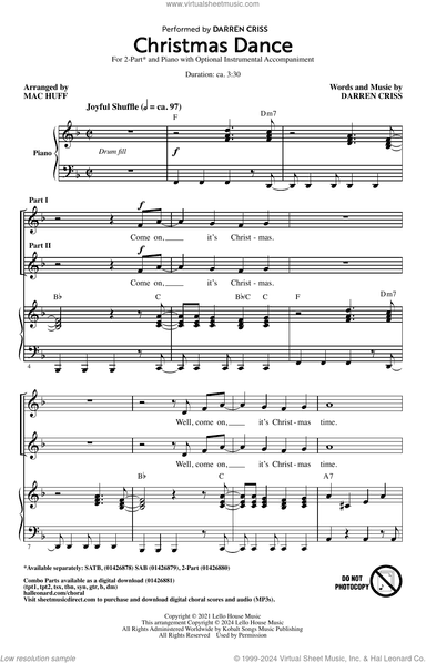 Christmas Dance (arr. Mac Huff)