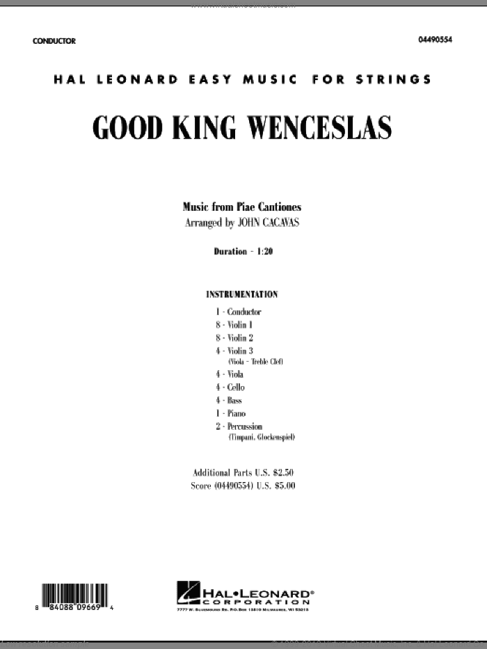 Good King Wenceslas (COMPLETE)