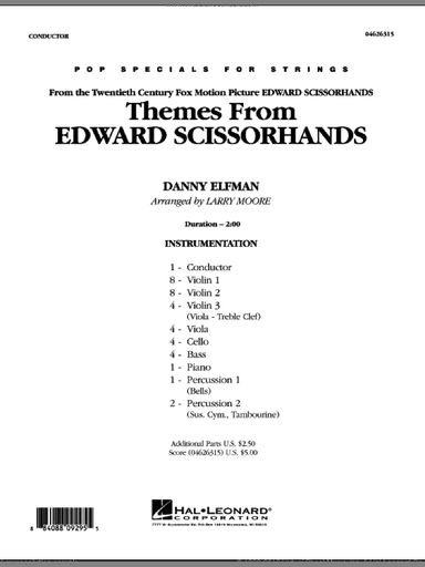 Themes from Edward Scissorhands (COMPLETE)
