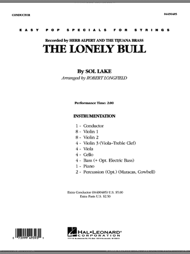 The Lonely Bull (COMPLETE)