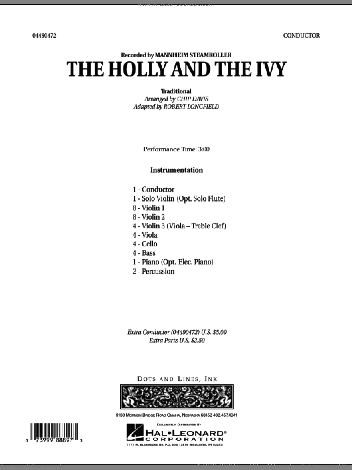 The Holly And The Ivy (COMPLETE)
