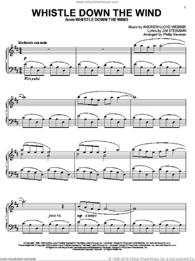 Whistle Down The Wind (arr. Phillip Keveren)