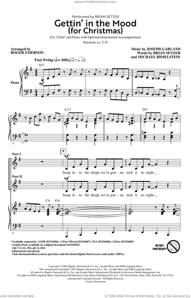 Gettin' In The Mood (For Christmas) (arr. Roger Emerson)