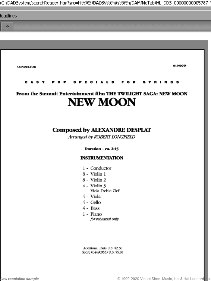 New Moon (The Meadow) (COMPLETE)