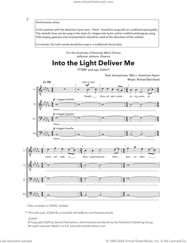 Into The Light, Deliver Me