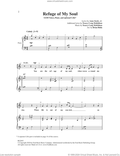 Refuge Of My Soul (arr. Brian Buda)