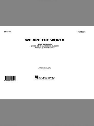 We Are The World (COMPLETE)